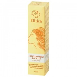 Никотиновая кислота для волос Elitica 65 мл