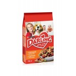Сухой корм, Darling (Дарлинг) 10 кг для собак птица и овощи