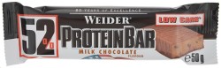 Батончик Weider 50 г 52% Протеин бар молочный шоколад