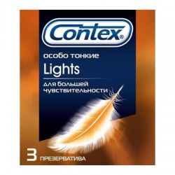 Презервативы Contex Лайтс особо тонкие 30 шт.
