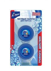 Чистящая таблетка для унитаза, Liaara (Лиаара) 50 г №2 Морская свежесть