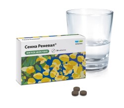Сенна Реневал БАД к пище 30 шт. табл. 180 мг