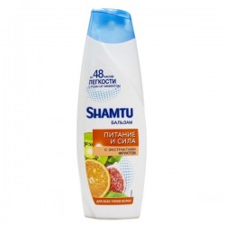 Бальзам для волос Shamtu Питание и Сила экстракт фруктов 360 мл