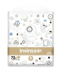 Подгузники 72 шт. Insinse супертонкие 3-6 кг р. S Q6