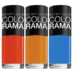 Лак для ногтей L'Oreal Мэйбеллин Колорама 7 мл 283 голубая акварель