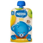 Пюре, Nestle (Нестле) 90 г яблоко и банан с 6 мес пауч