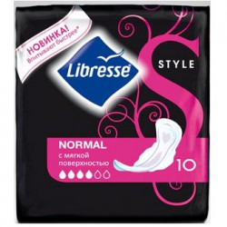 Прокладки женские Libresse Стайл нормал 10 шт.